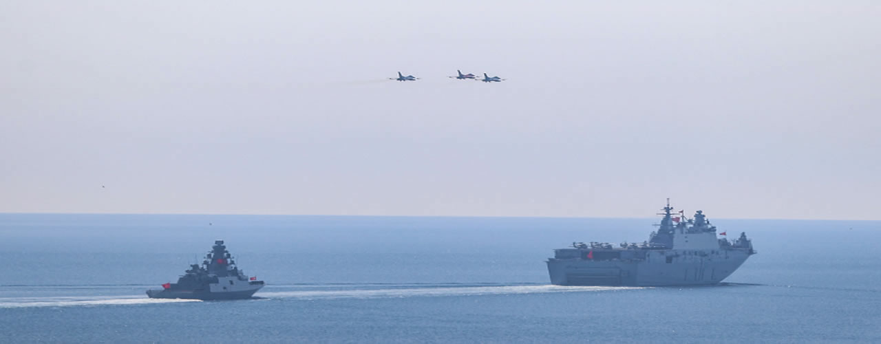 TÜRKİYE ÇANAKKALE DENİZ SAVAŞI'NIN 109. YILINI KUTLUYOR