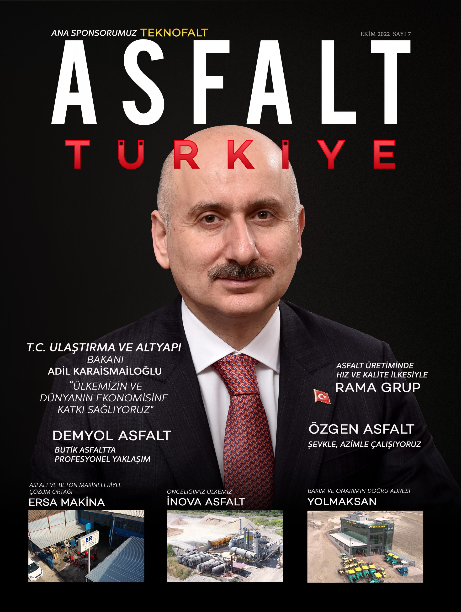 Asfalt Türkiye Dergisi 7. Sayısıyla Vitrinde